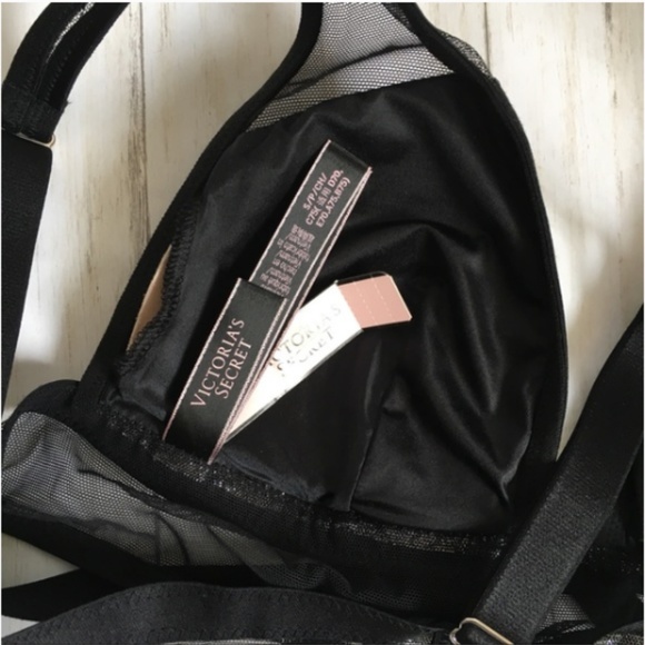 VICTORIA'S SECRET Shine Strappy Mesh BRA S NWT - Picture 6 of 7